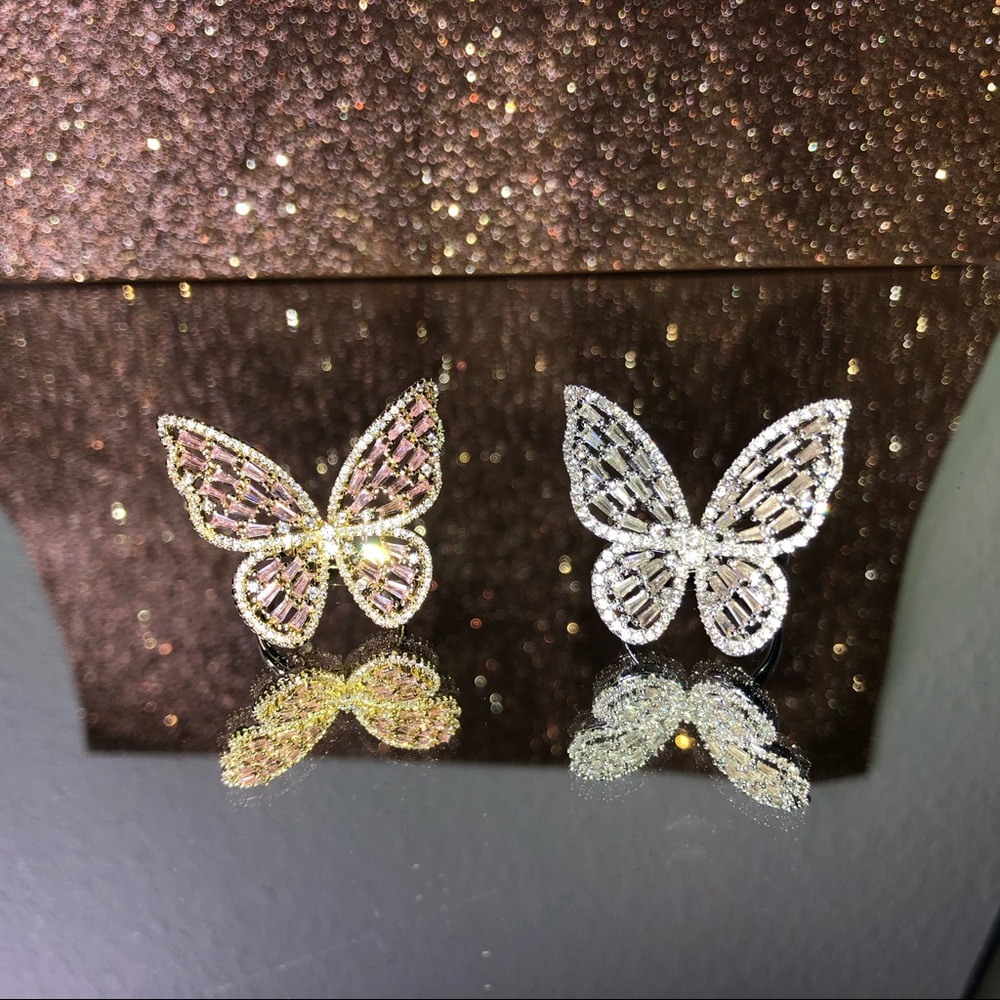 Butterfly Rings - Picture 2 of 4